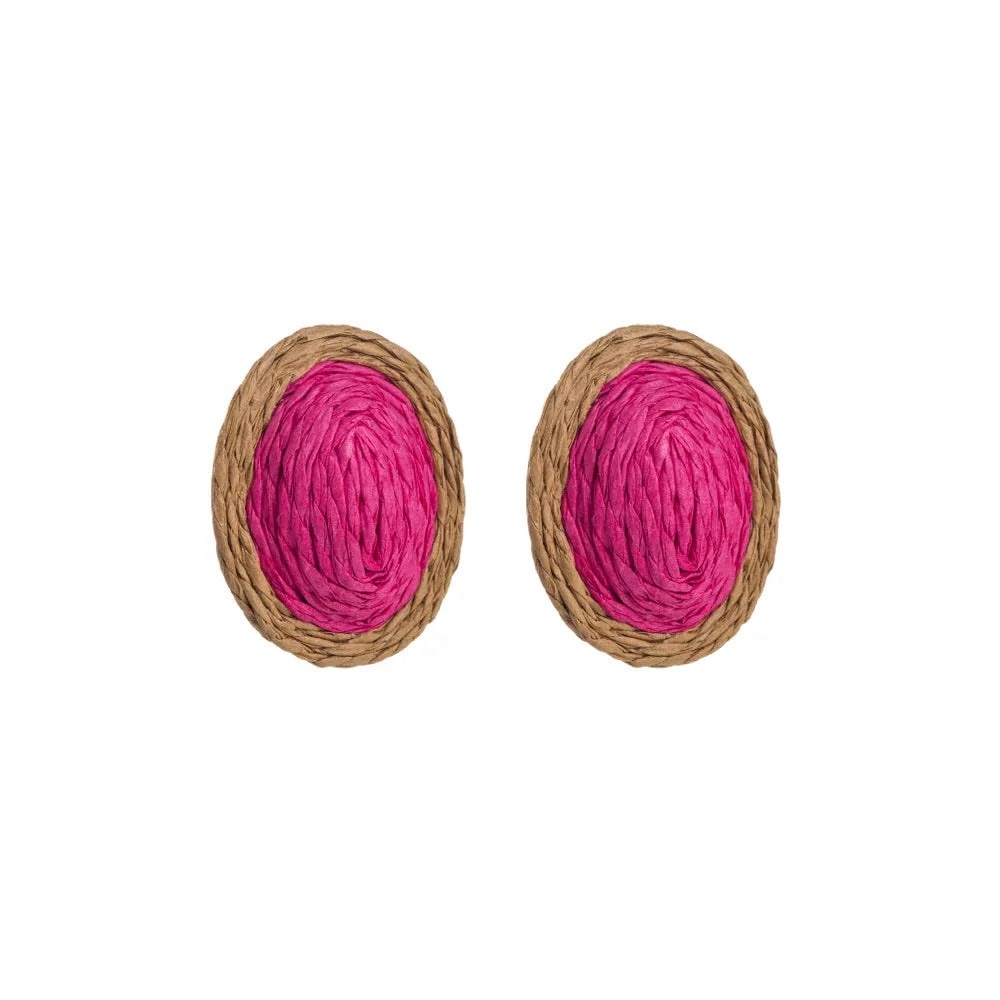 Pink earrings